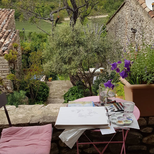 La Lumière et la Flore de Provence : Un Paradis pour les Artistes de la Peinture Botanique